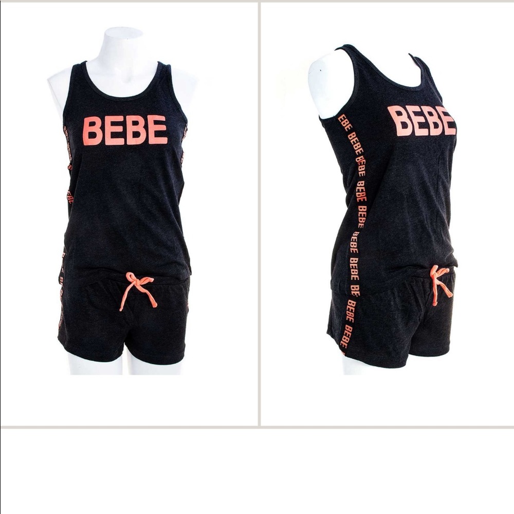 BEBE TANK TOP AND SHORTS PAJAMA SET (New)
